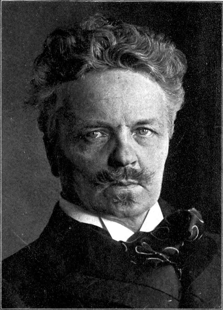 Portrait of August Strindberg