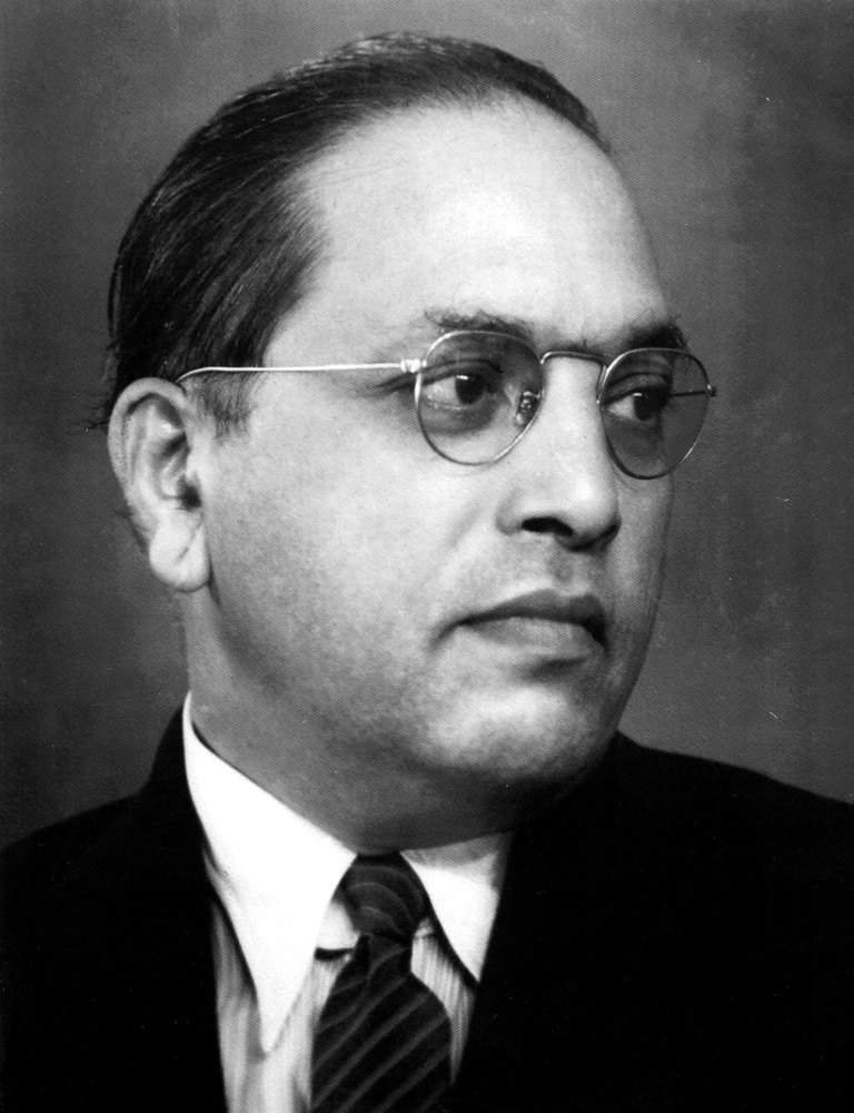Portrait of B. R. Ambedkar