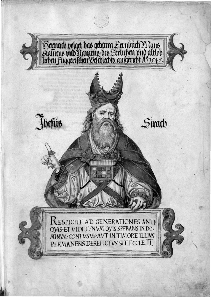 Portrait of Ben Sira