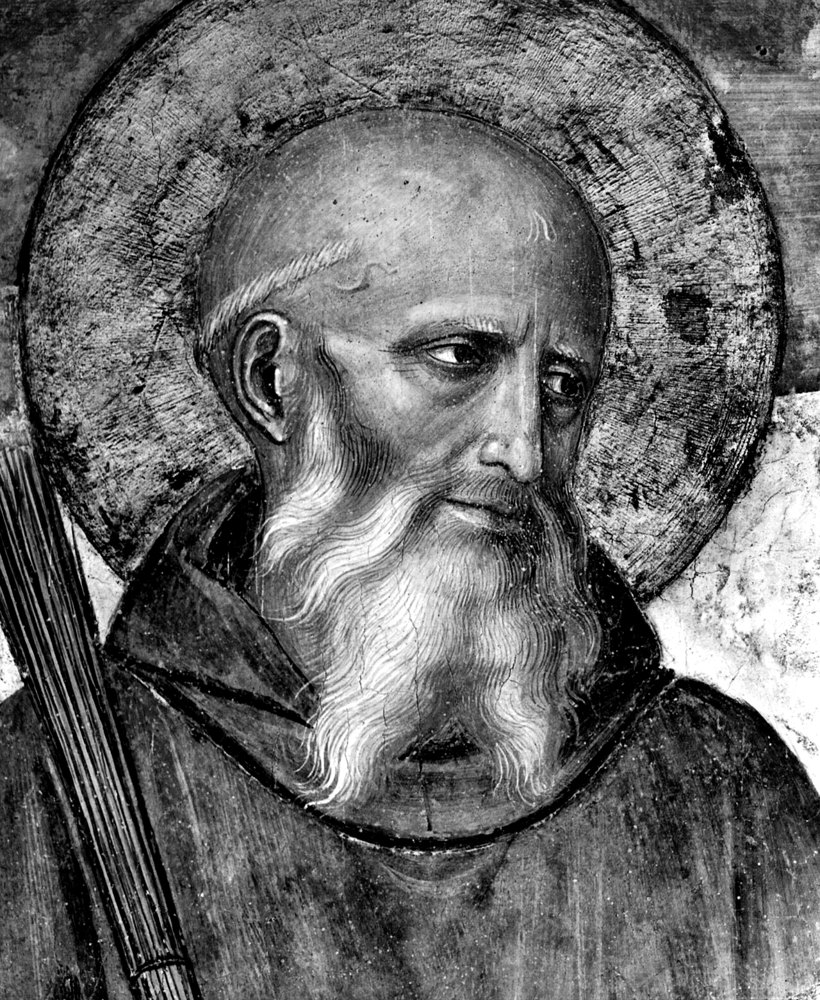 Portrait of Benedict of Nursia
