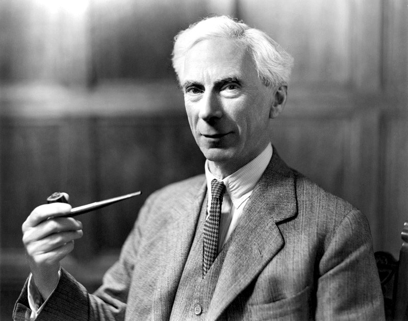 Portrait of Bertrand Russell