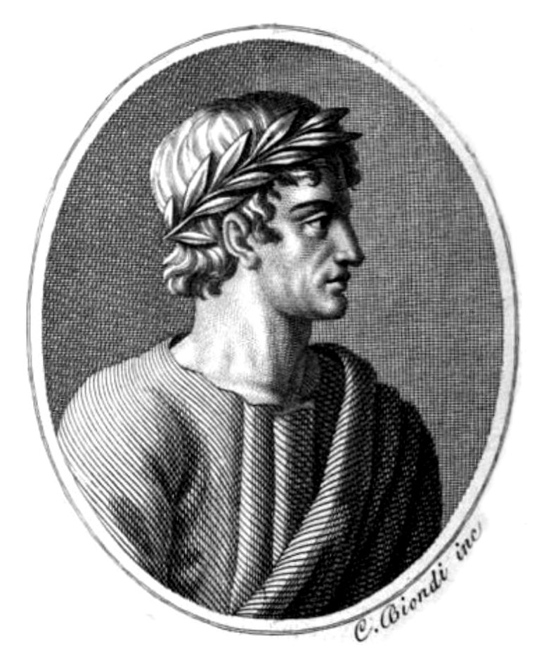 Portrait of Calpurnius Siculus