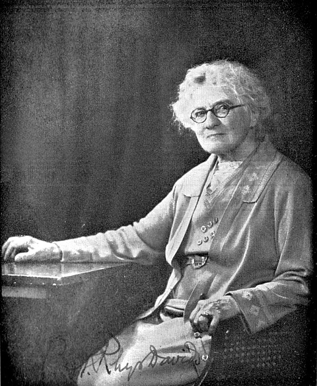 Portrait of Caroline Rhys Davids
