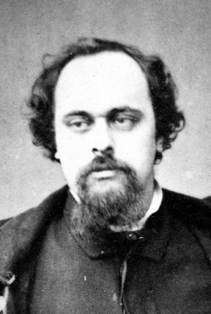 Portrait of Dante Gabriel Rossetti