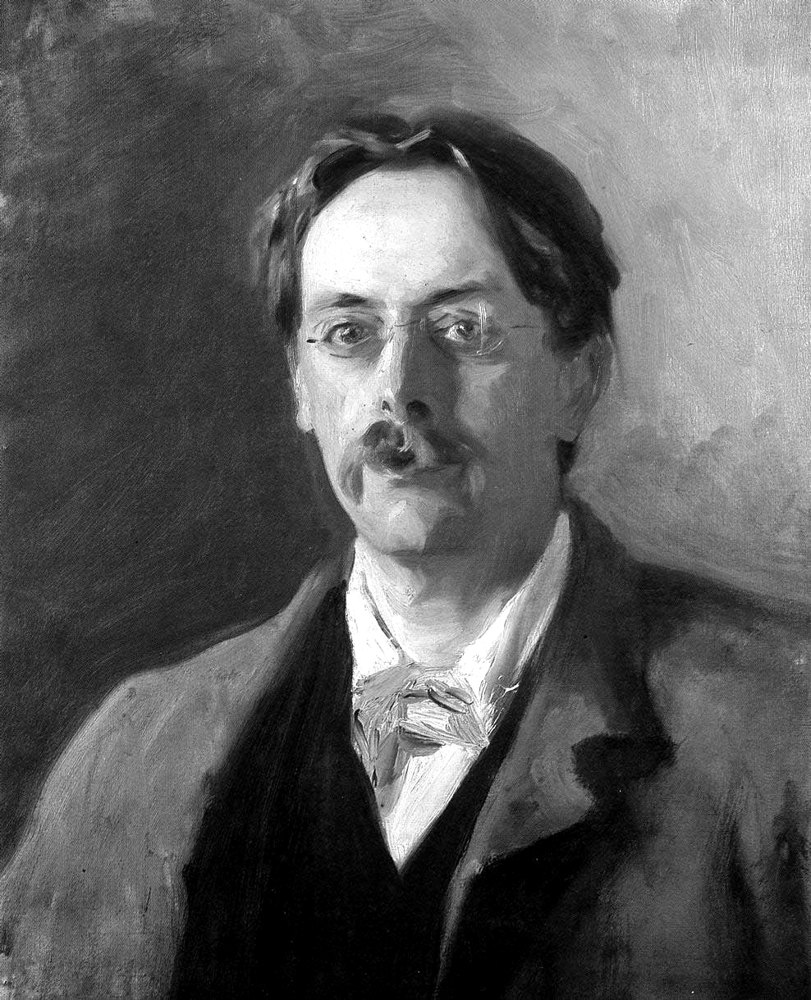 Portrait of Edmund Gosse