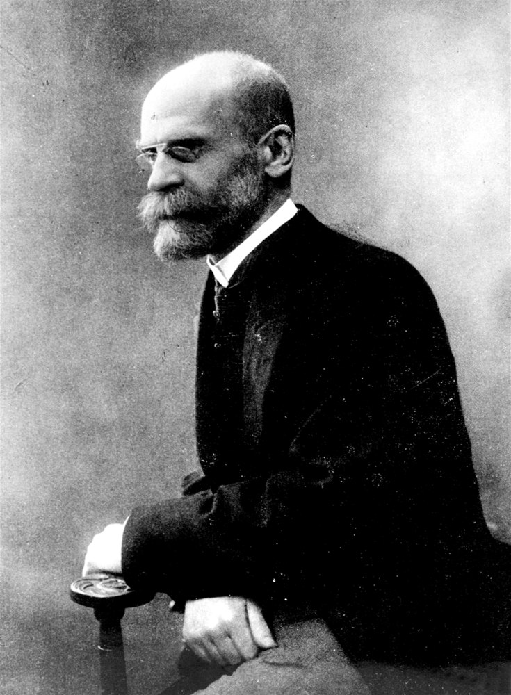 Portrait of Émile Durkheim