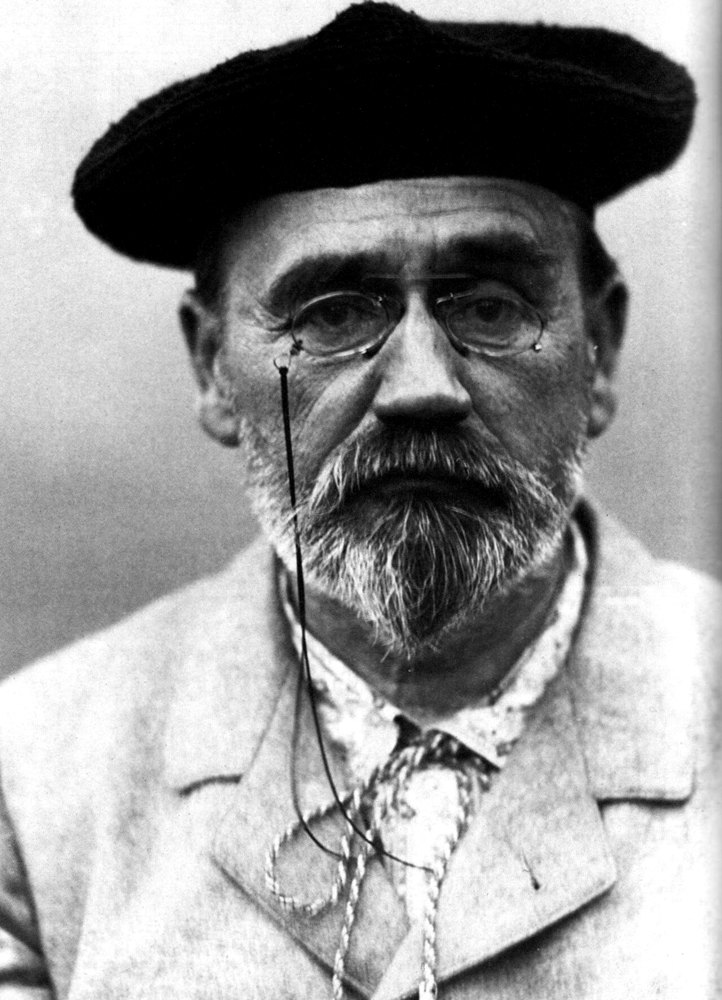 Portrait of Émile Zola
