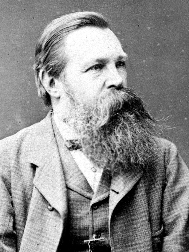 Portrait of Friedrich Engels