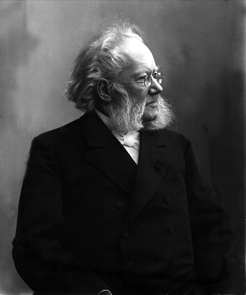 Portrait of Henrik Ibsen