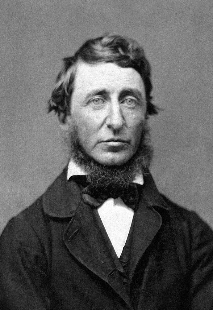 Portrait of Henry David Thoreau