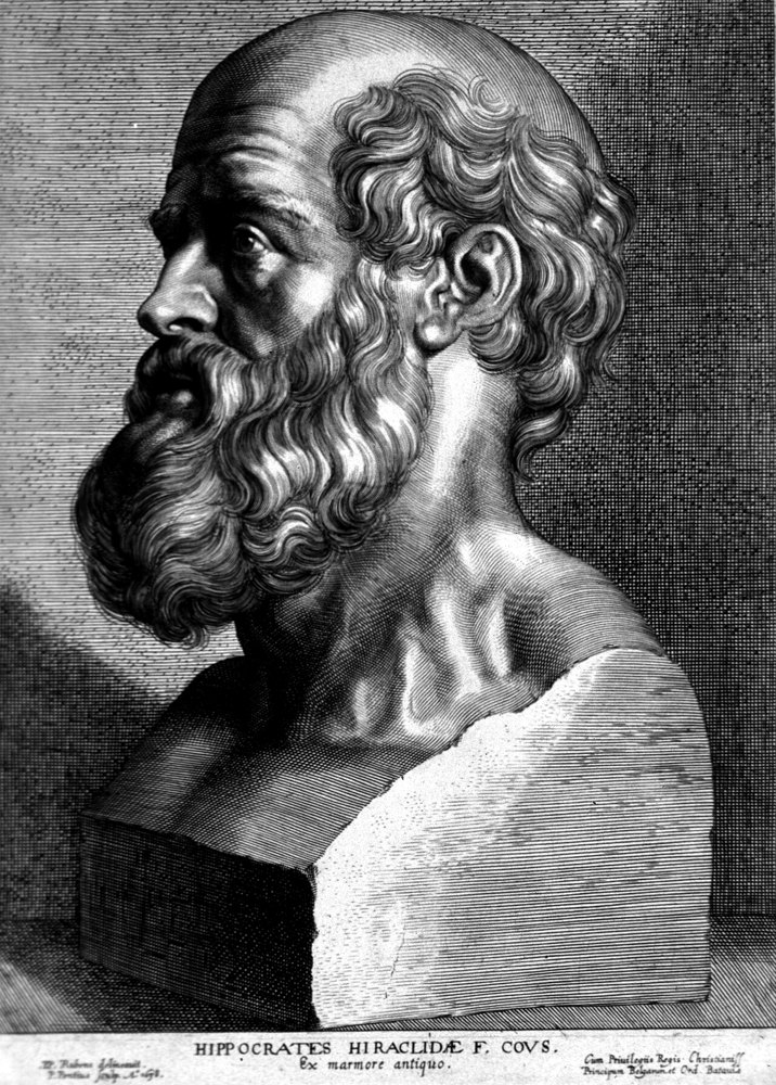 Portrait of Hippocrates