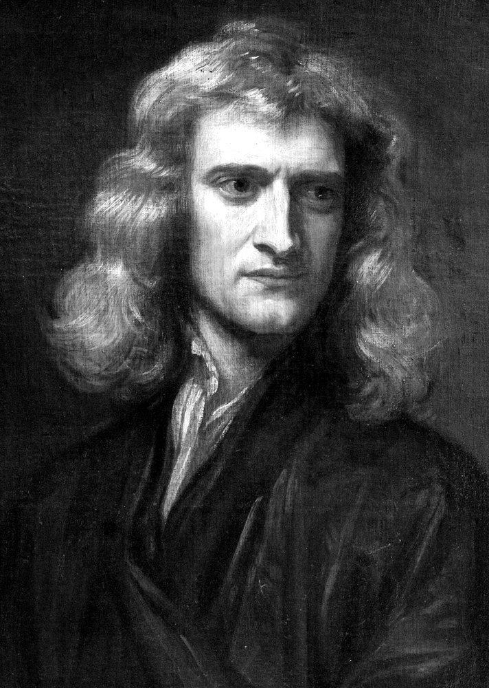 Portrait of Isaac Newton
