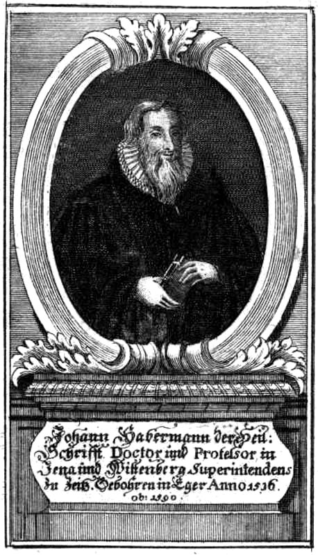 Portrait of Johann Habermann