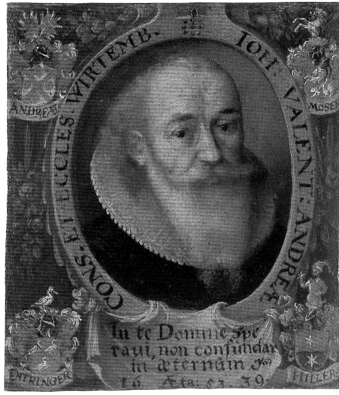 Portrait of Johann Valentin Andreae
