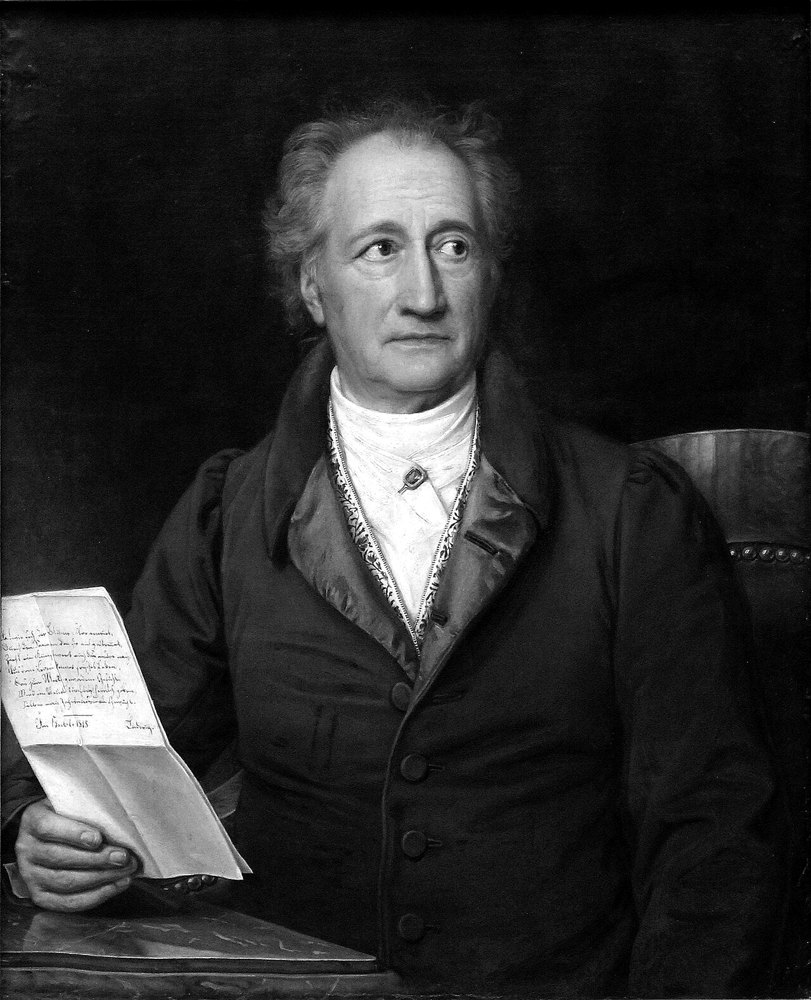 Portrait of Johann Wolfgang von Goethe