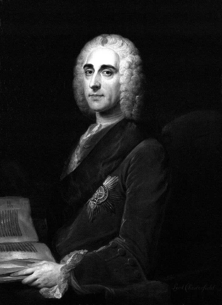 Portrait of Lord Chesterfield