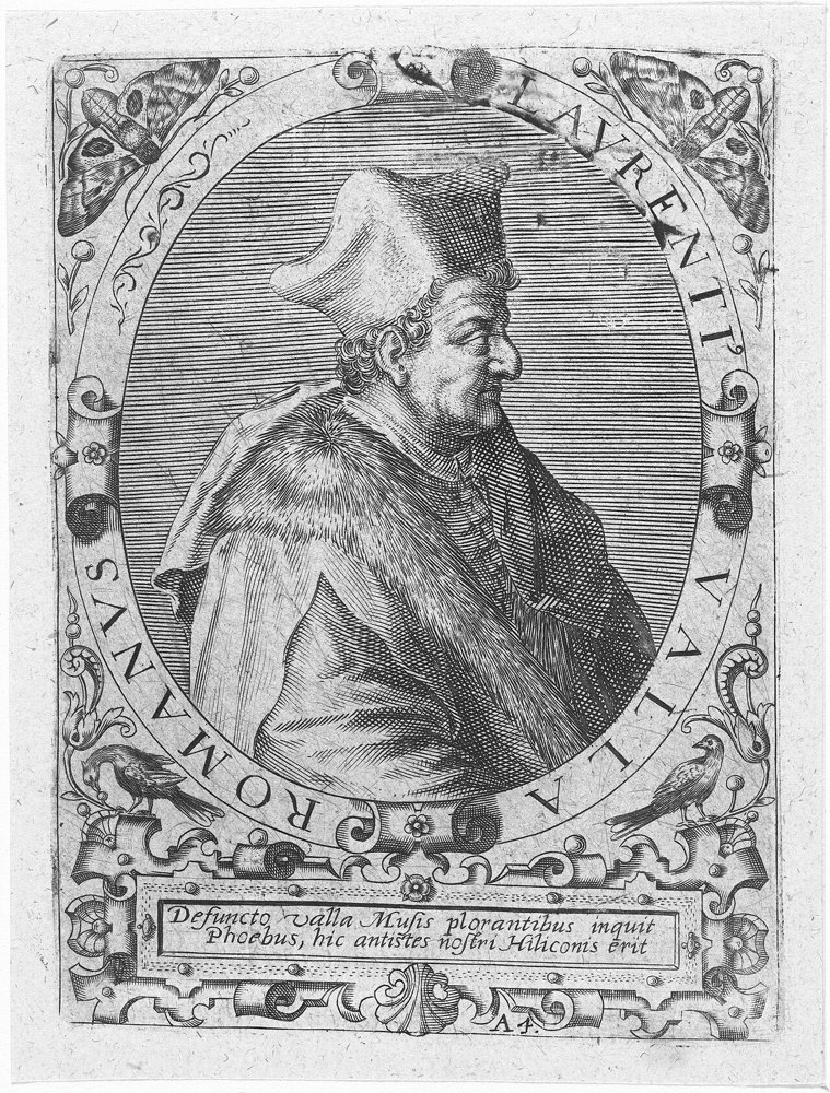 Portrait of Lorenzo Valla