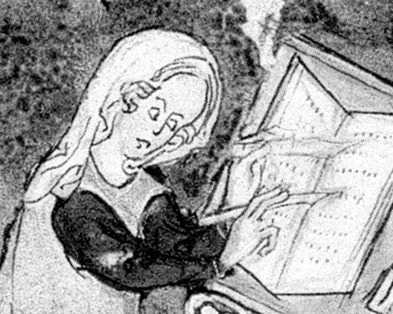 Portrait of Marie de France