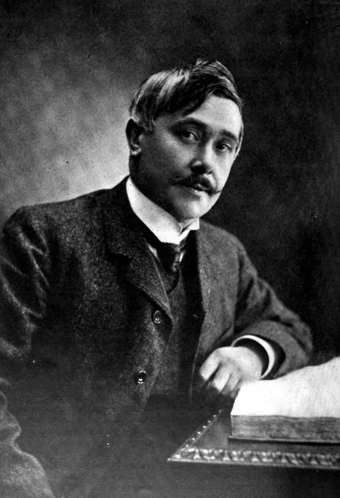 Portrait of Maurice Maeterlinck