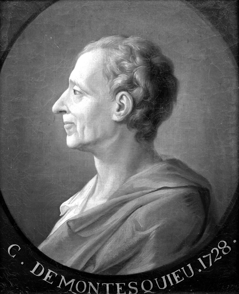 Portrait of Montesquieu