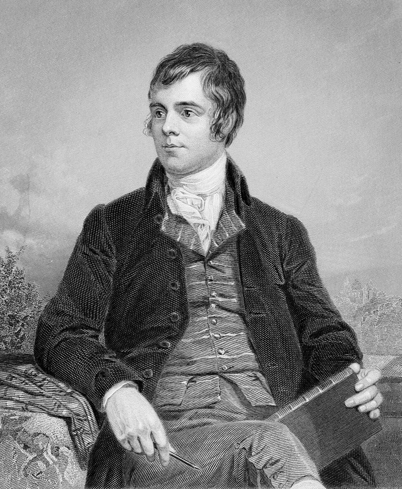 Portrait of Robert Burns