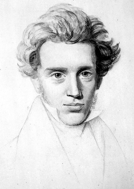 Portrait of Søren Kierkegaard