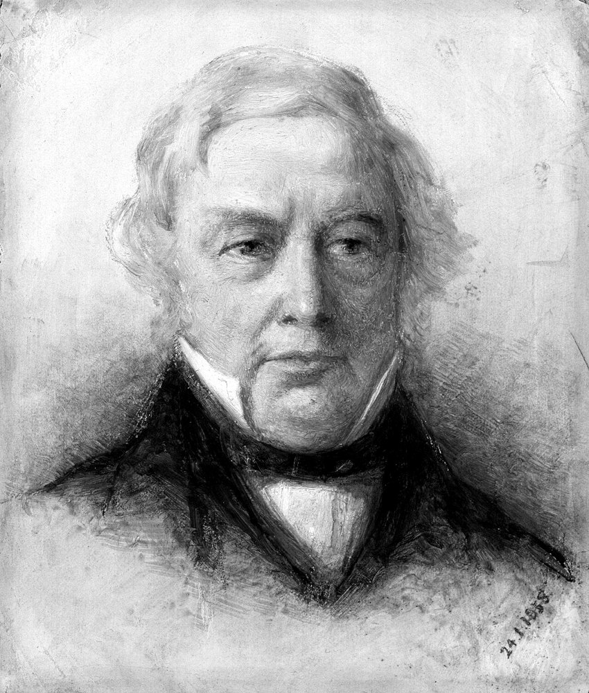Portrait of Thomas Love Peacock