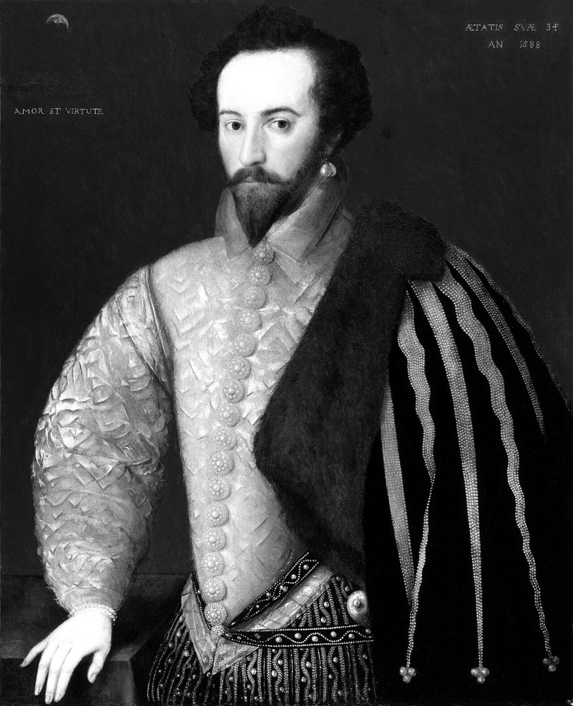 Portrait of Walter Raleigh